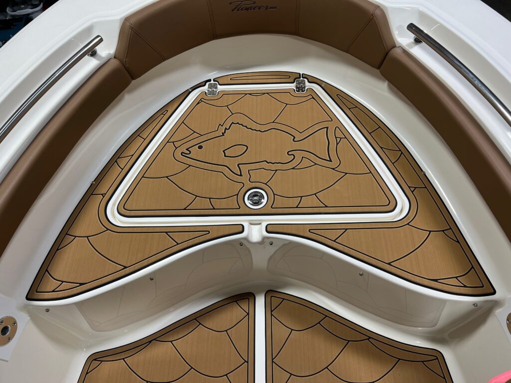 Custom SeaDek design in Annapolis MD